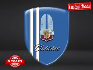 Cadillac Adesivi Silicone Premium Lusso Etichette SUV